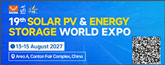 19TH SOLAR PV & ENERGY STORAGE WORLD EXPO 2027