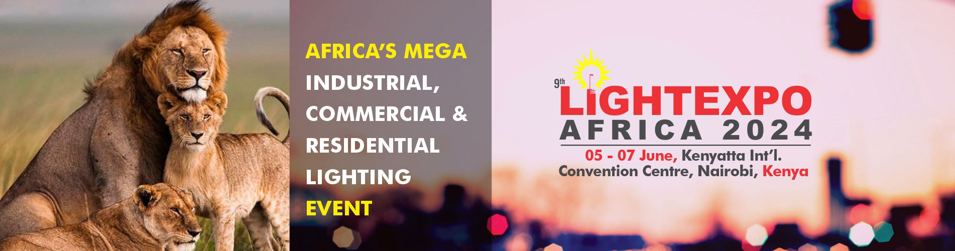 Lightexpo Kenya 2024 - International Industrial, Commercial & Residential Lighting Show Africa